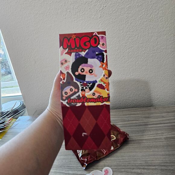 Migos Troublemaker Cream White Rabbit OPEN CONFIRMED BOX Vinyl Plush Pendent - Picture 7 of 10